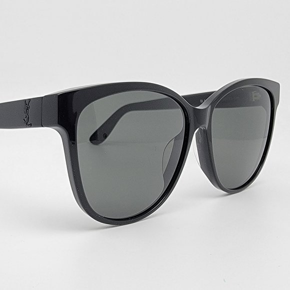 Saint Laurent Paris SL M23/K 001 Black Frame Grey Lens Oversized Sunglasses 58mm main image 11